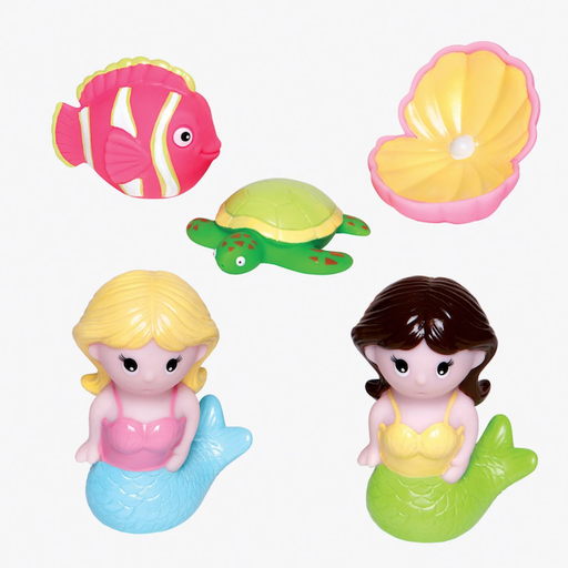 Elegant Baby Mermaid Party Squirtie Baby Bath Toy