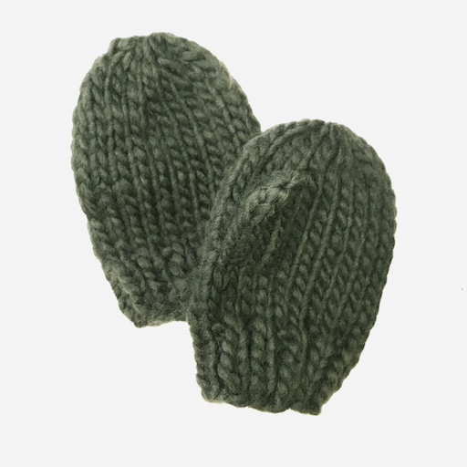 The Blueberry Hill Hand Knit Mittens