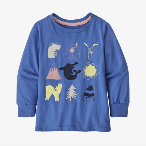 Patagonia Baby Long Sleeve Graphic Organic T-Shirt