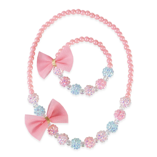 GREAT PRETENDERS Think Pink Necklace And Bracelet Set