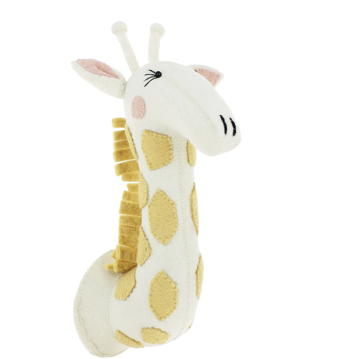 Fiona Walker Large Girl Giraffe Head Wall Mount