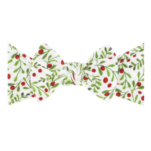 BABY BLING Baby Bling Printed Holiday Knot Headband