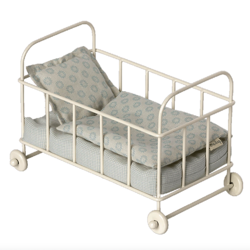 MAILEG Micro Cot Bed Blue