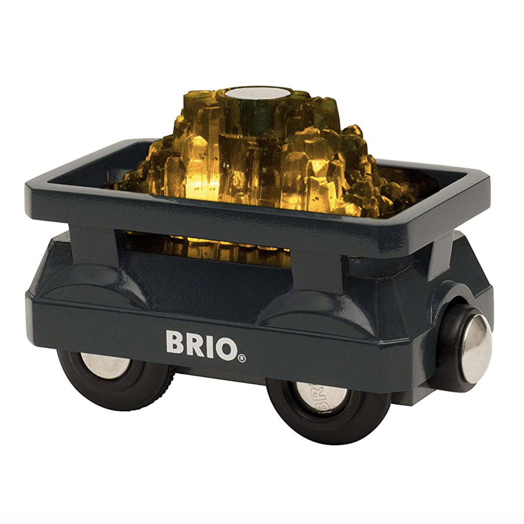 BRIO Light Up Gold Wagon