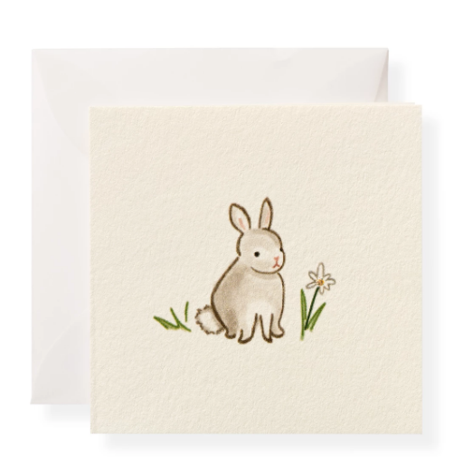 KAREN ADAMS DESIGN Bunny Card