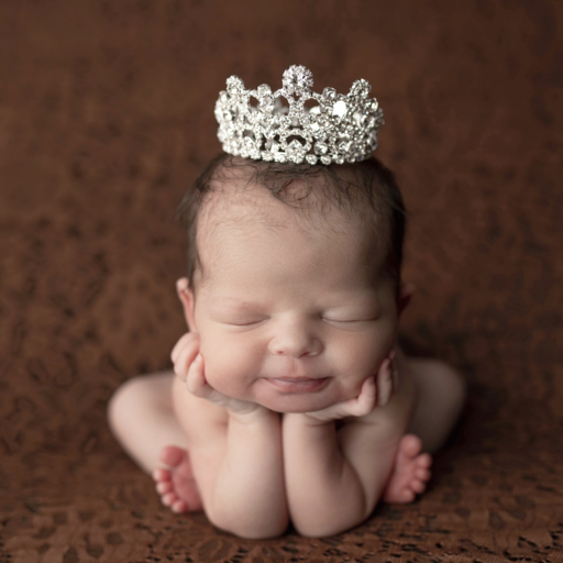 The Daisy Baby Rhinestone Crown-3560