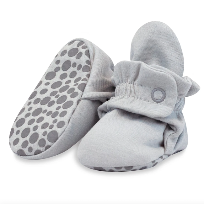 Baby booties cheap with grippers