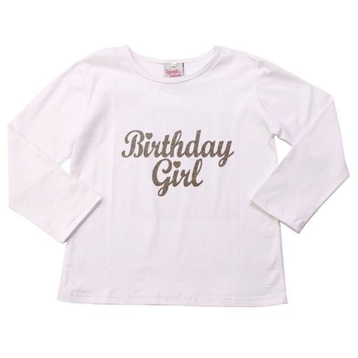 COUTURE CLIPS Birthday Girl Long Sleeve T-Shirt