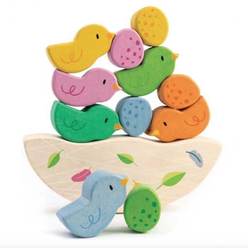 Tender Leaf Rocking Baby Birds