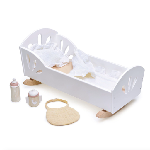 Tender Leaf Sweet Swan Dolly Bed