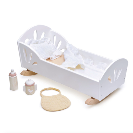 TENDER LEAF Sweet Swan Dolly Bed