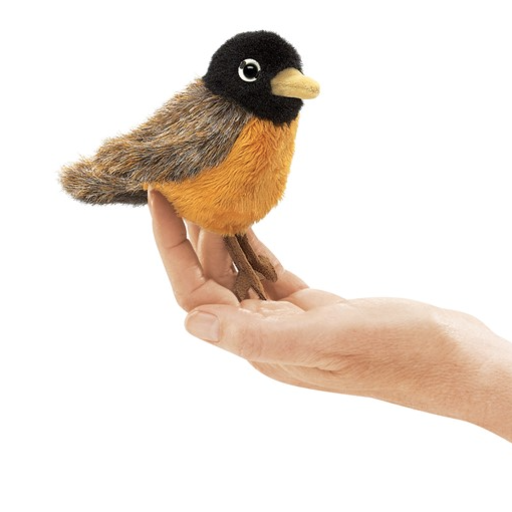 FOLKMANIS Mini Robin Puppet