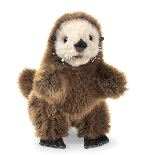 FOLKMANIS Baby Sea Otter Puppet