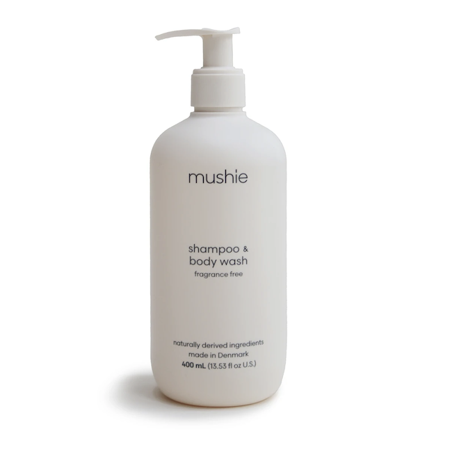 MUSHIE Baby Shampoo & Body Wash - Fragrance Free