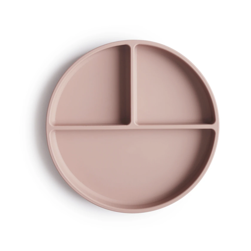 Mushie Silicone Suction Plate-Blush