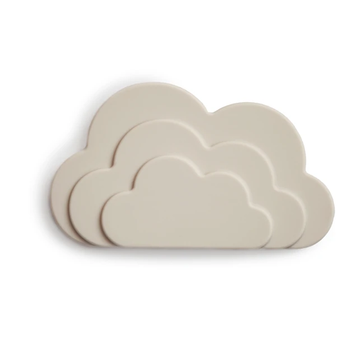 Mushie Cloud Teether - Shifting Sand