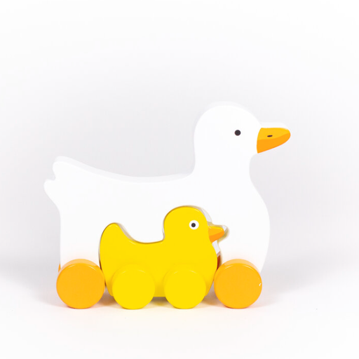 JACK RABBIT CREATIONS BIG AND LITTLE DUCK PUSH TOY