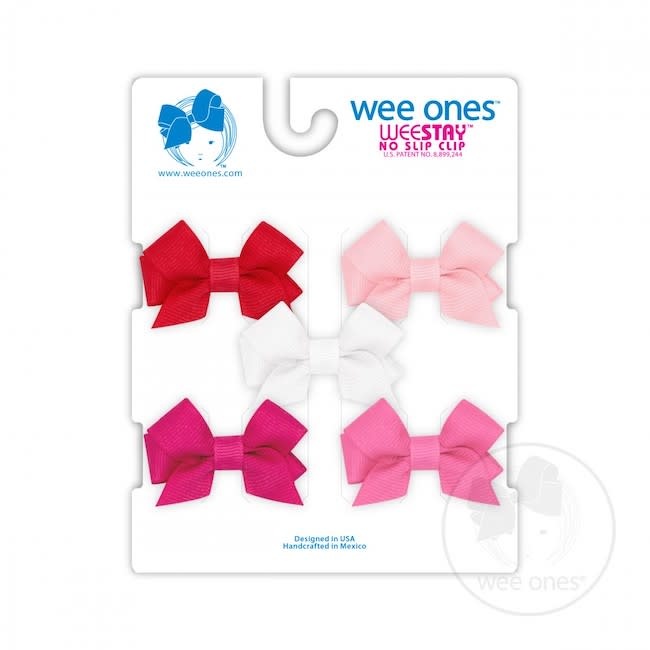WEE ONES FIVE BABY FRONT TAIL BOWS