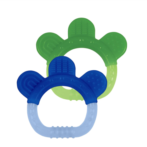 GREEN SPROUTS EVERYDAY TEETHERS  MADE FROM SILICONE - BLUE SET