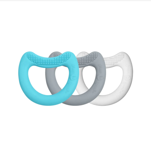 GREEN SPROUTS FIRST TEETHER-3 PACK AQUA