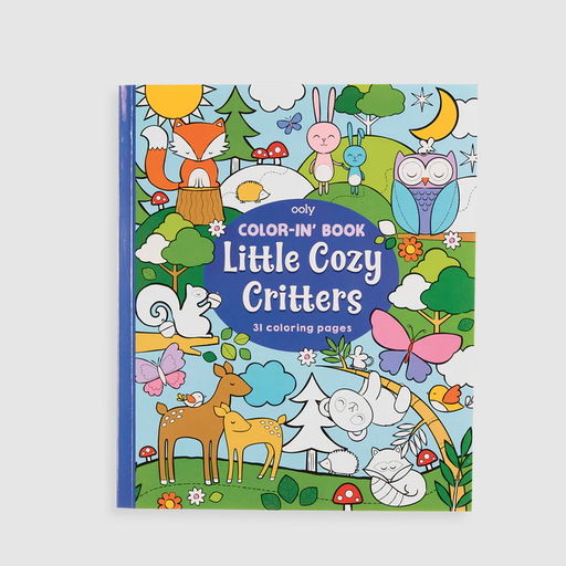 Only Little Cozy Critters Coloring Book