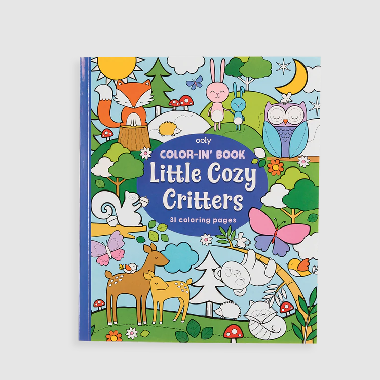 OOLY LITTLE COZY CRITTERS COLORING BOOK