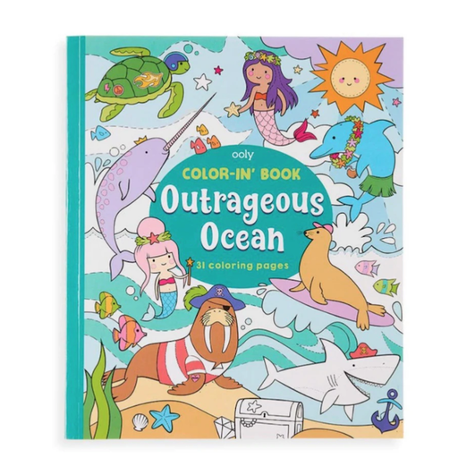 OOLY Outrageous Ocean Coloring Book