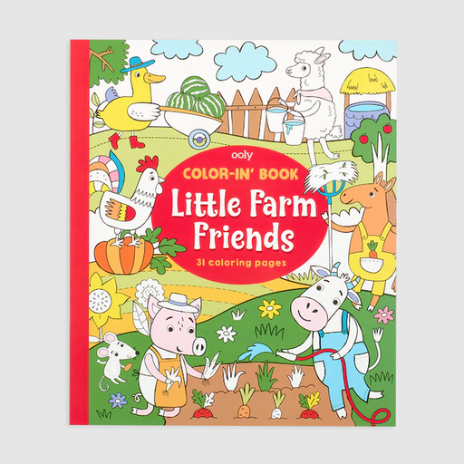 Only Little Farm Friends Coloring Book