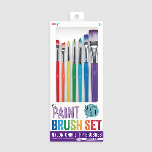 Only Lil' Paint Brushes - Set Of 7