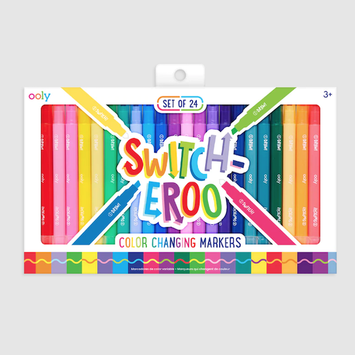 OOLY Switch - Eroo! Color Changing Markers - Set Of 24