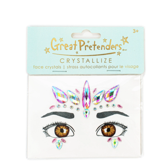 GREAT PRETENDERS Pink Unicorn Face Crystals