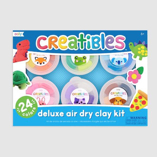 Only Creatibles D.I.Y. Air Dry Clay Kit Set Of 24 Colors