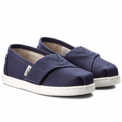 TOMS SHOES Tiny Alpargata Canvas Shoe