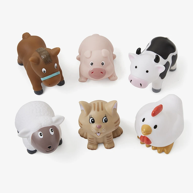 ELEGANT BABY Barnyard Party Squirties