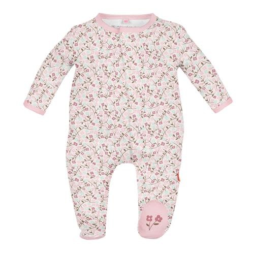 MAGNETIC ME BEDFORD FLORAL ORGANIC COTTON MAGNETIC FOOTIE