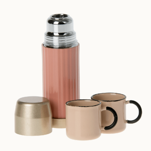 MAILEG Thermos And Cups -Soft Coral