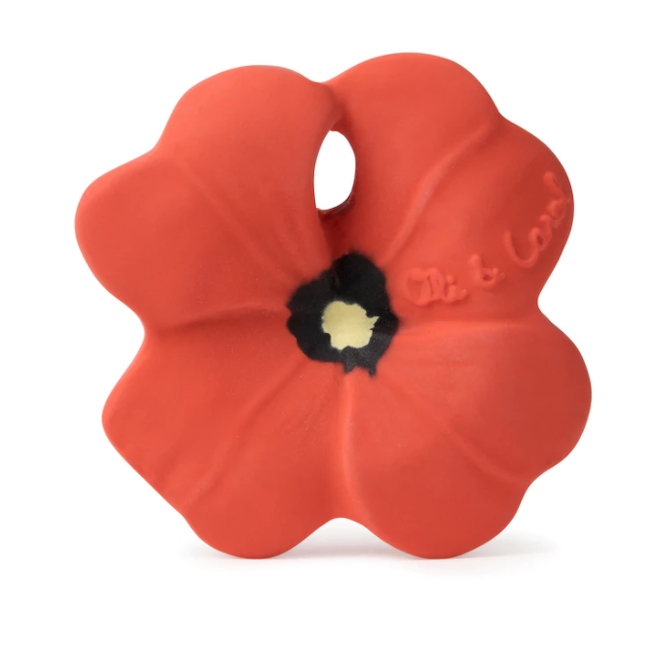 Introducing Pop The Poppy: A Fun & Colorful Teether Rattle for Kids! -  Bellaboo
