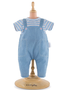 Corolle Striped T-Shirt And Overalls For 14" Baby Doll