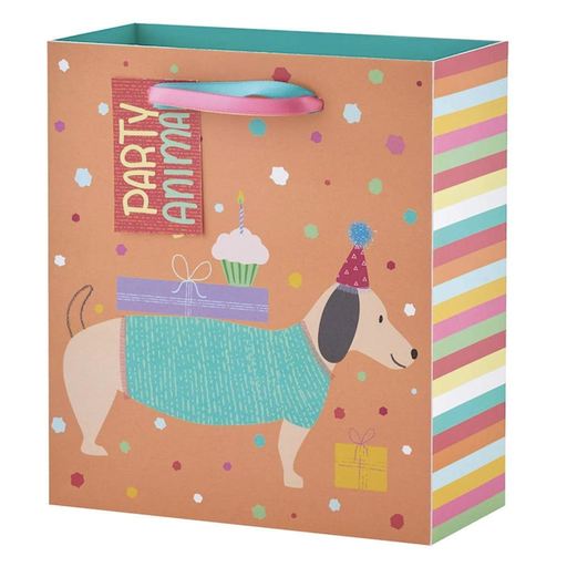 THE GIFT WRAP COMPANY Party Animals Small Gift Bag