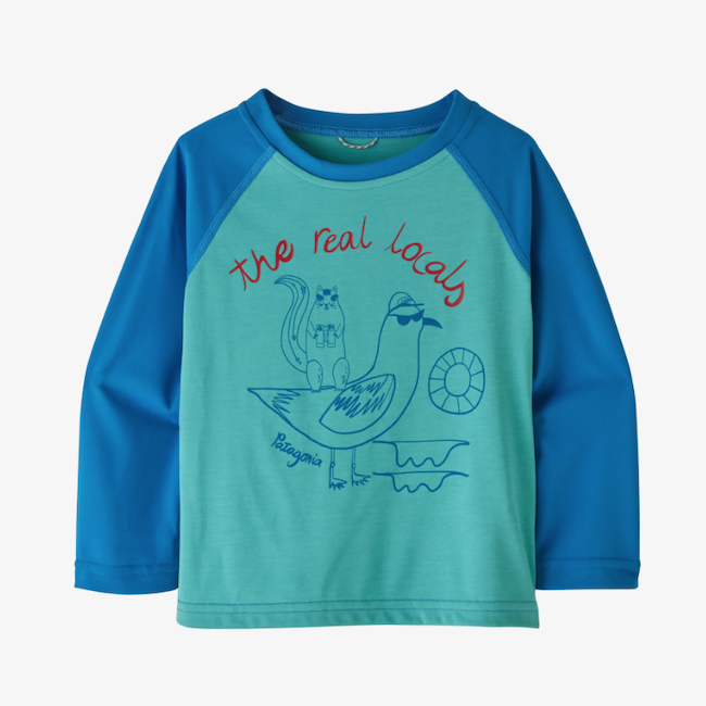 PATAGONIA BABY CAPILENE COOL DAILY CREW