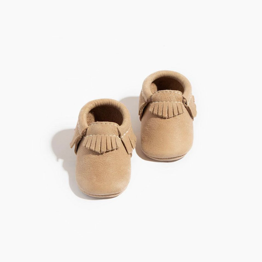 FRESHLY PICKED Newborn Weathered Brown Mocc