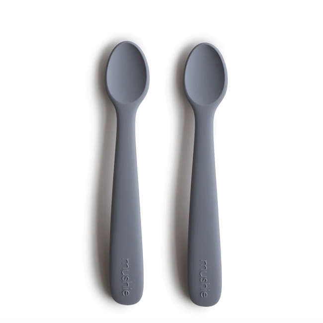 Mushie Silicone Feeding Spoons in Tradewinds
