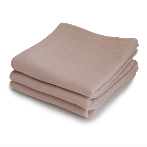 MUSHIE Organic Cotton Muslin Cloth -3 Pack