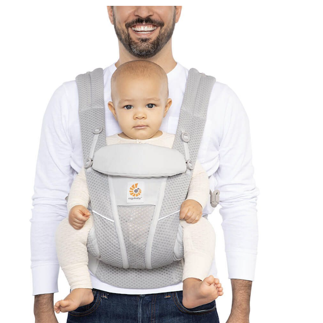 ERGOBABY OMNI BREEZE ALL-IN-ONE BABY CARRIER IN PEARL GREY - Bellaboo