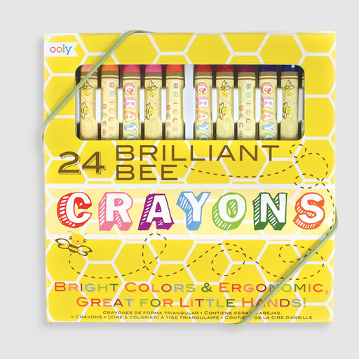 Only Brilliant Bee Crayons