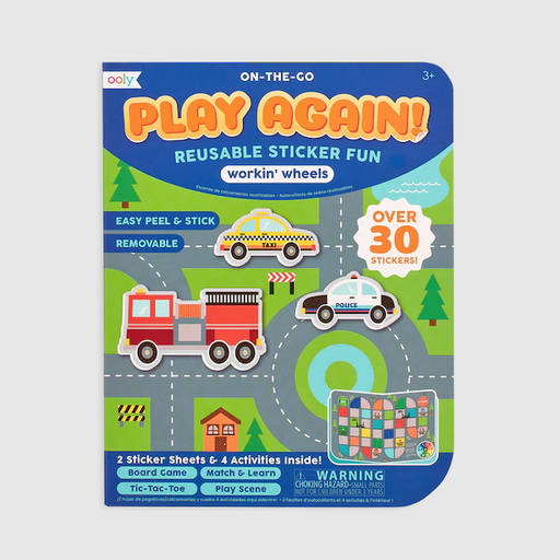 OOLY Play Again!  Mini Activity Kit - Working Wheels