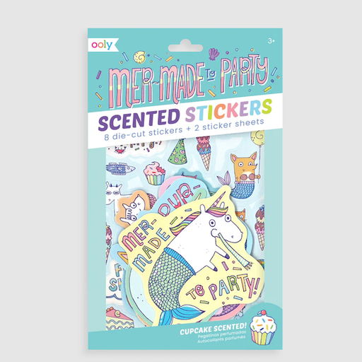 OOLY Mer-Made To Party Scented Scratch Stickers