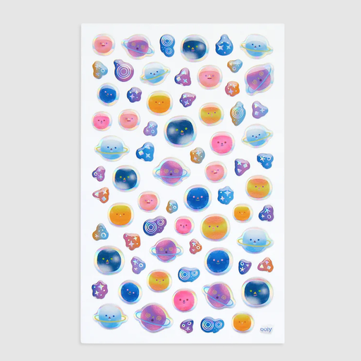 Only Itsy Bitsy Stickers - Planets Pals