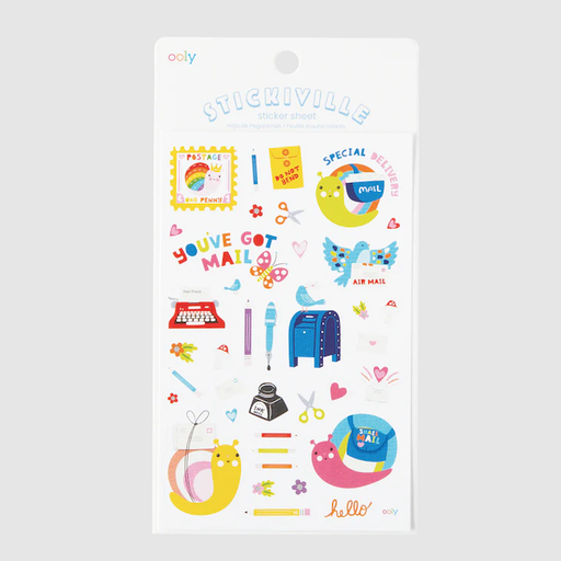 OOLY Stickiville Snail Mail Stickers