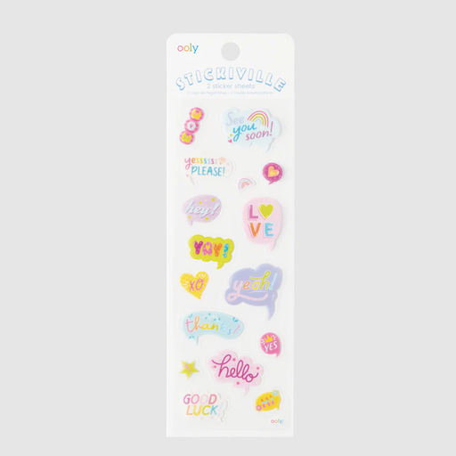 Only Stickiville Cute Thoughts Stickers